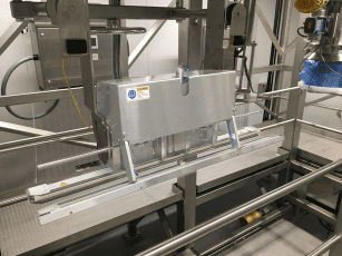 PVK Seal head integrated in to the packaging line
