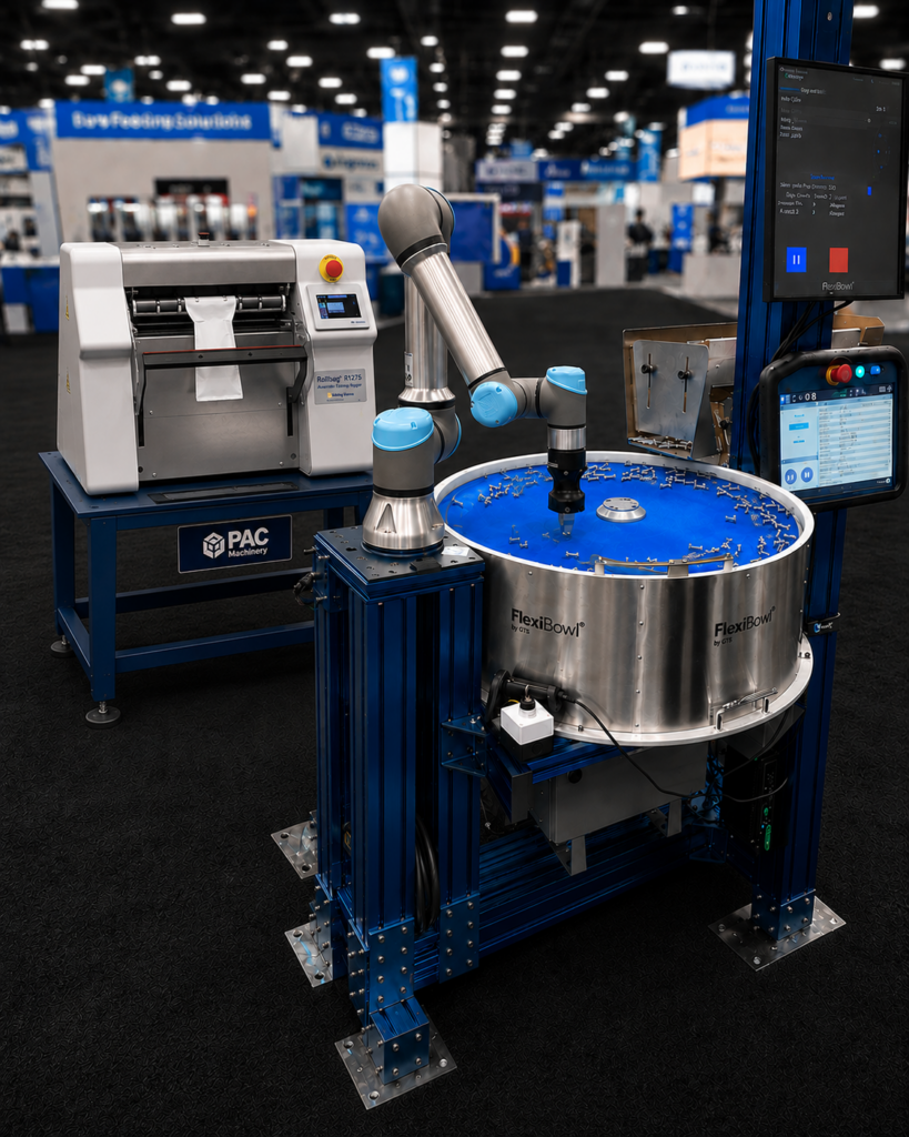 PAC Machinery and MSD Sales Partner to Showcase Next-Generation Automated Robotic Kitting & Bagging Solution