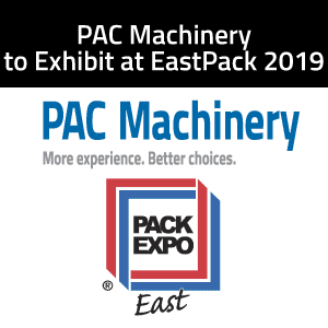 PAC Machinery to Exhibit at EastPack