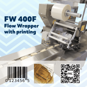 FW 400F Flow Wrapper with printing