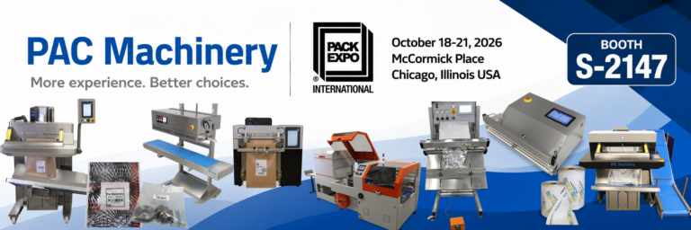 PAC Machinery to Showcase Packaging Equipment, Sustainable Materials, and Flexible Packaging Solutions at PACK EXPO International 2026