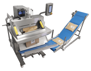 R3200 Fulfillment Bagger shown with options including a stainless steel frame