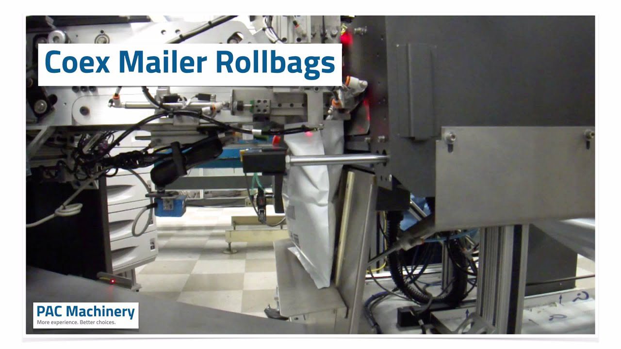 Bags for Sharp Packaging Baggers, SX and MAX Auto Baggers PAC Machinery