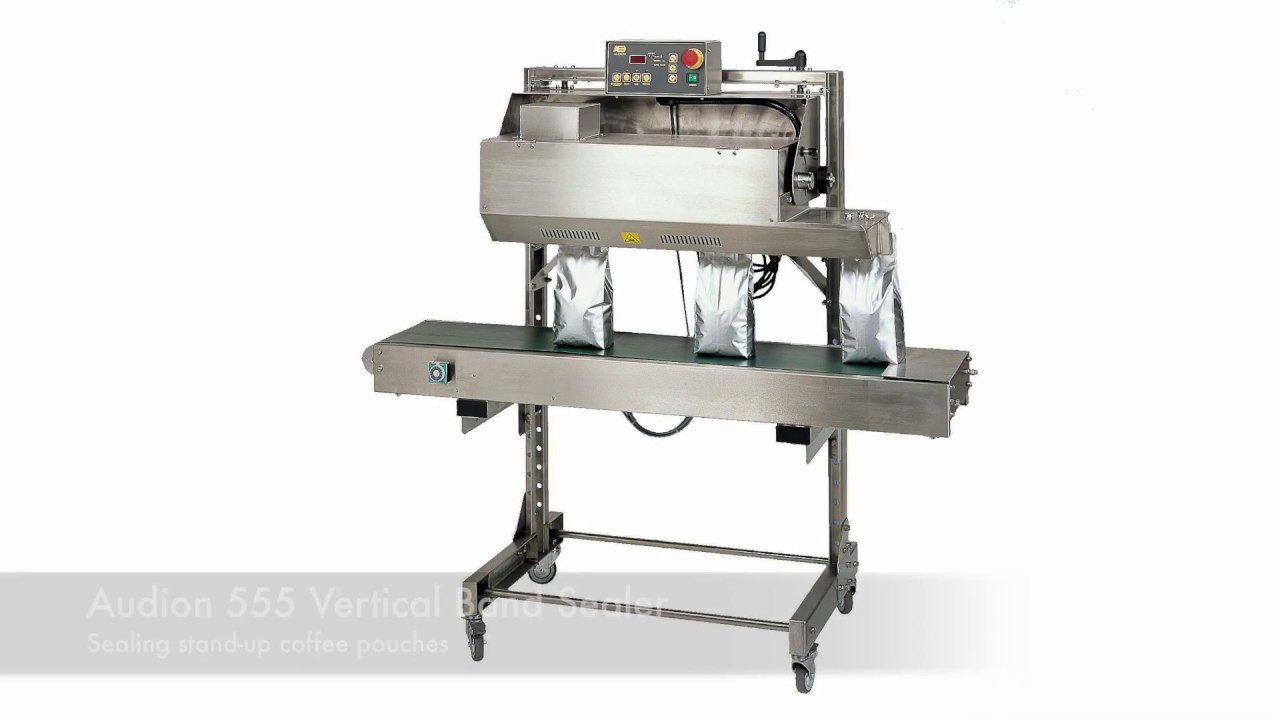Band Sealer for Coffee Pouches and Coffee Bags PAC Machinery