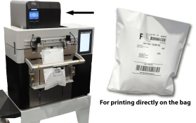Rollbag R785 with Thermal Transfer Printer option